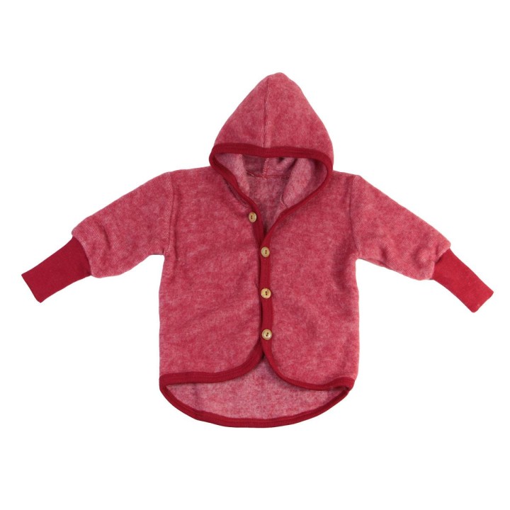 Chaqueta de lana orgánica y algodón orgánico