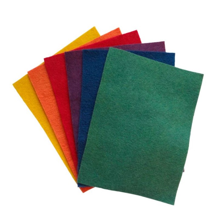 Pack de fieltro orgánico tinte vegetal