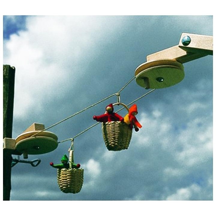 Teleférico de madera