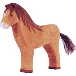 Caballo marrón.
