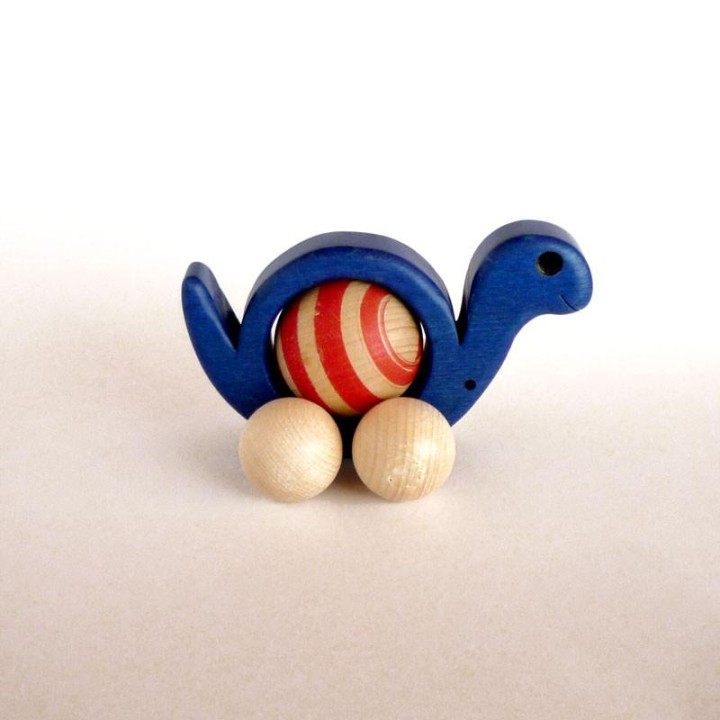 Caracol con bolita movil.