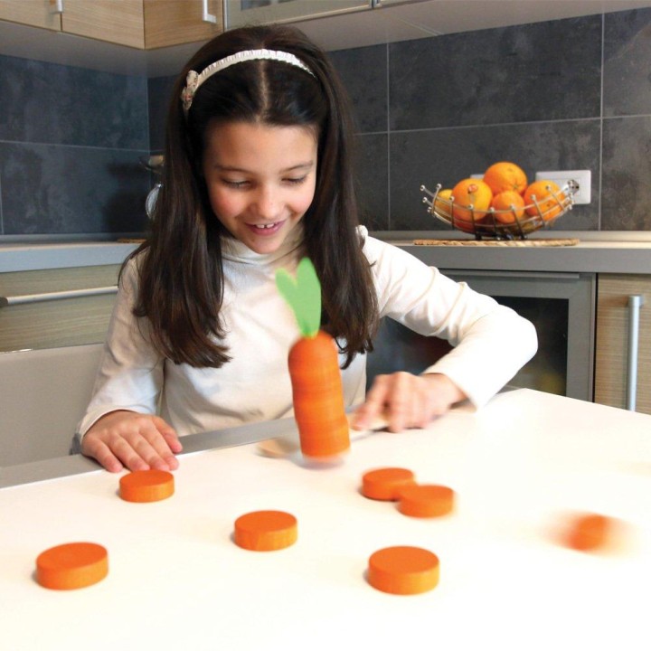 Juego de cortar zanahoria