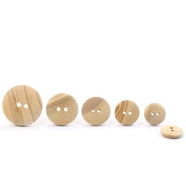 Botón de madera