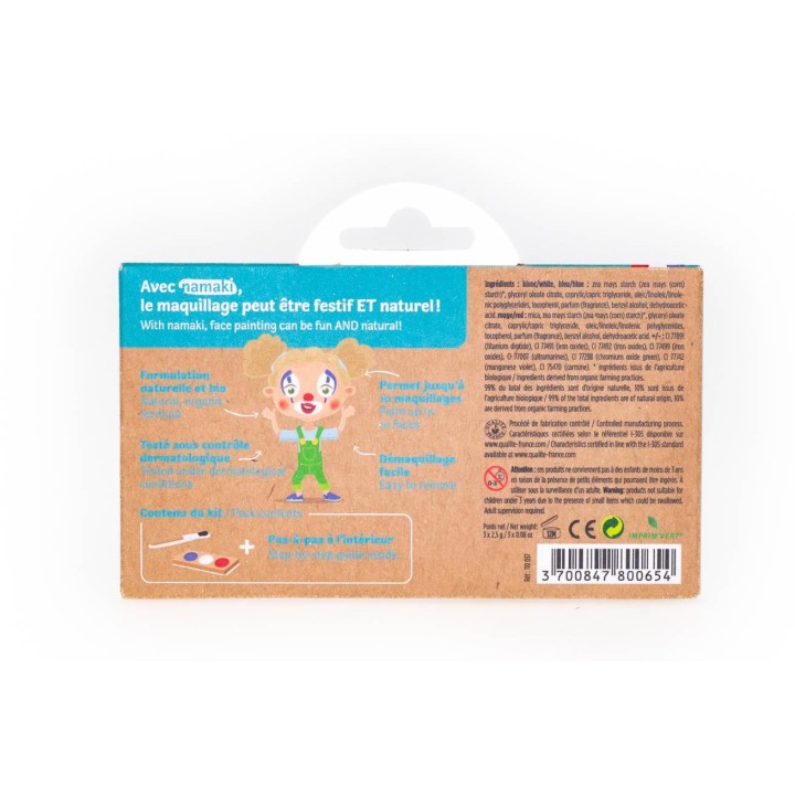 Kit de maquillaje infantil