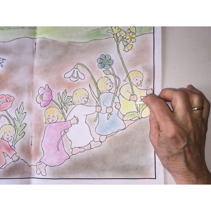 Los niños raices el libro de dibujo