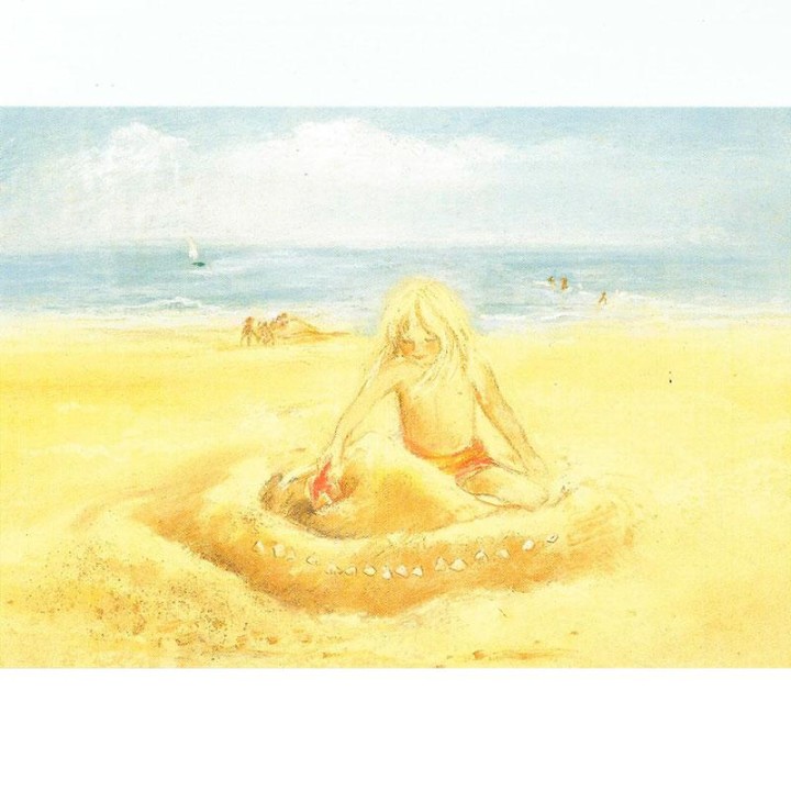 Postal En la playa