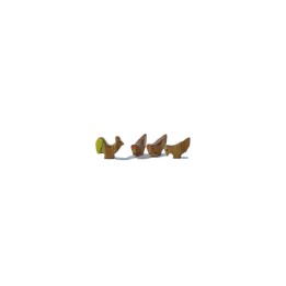 Gallo con gallinas