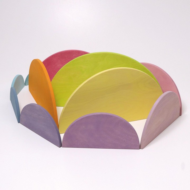 Semi circulos pastel Grimm's