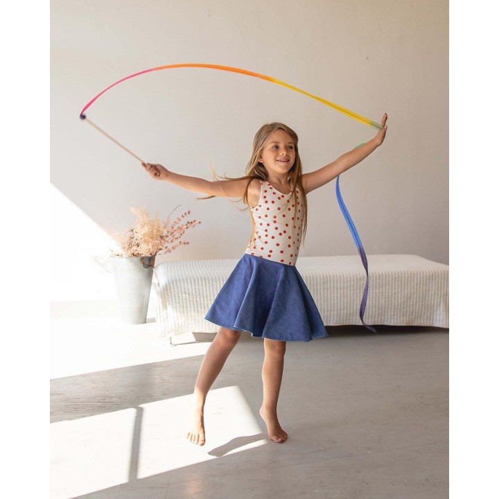 Cinta de baile de seda mini sarahs silk