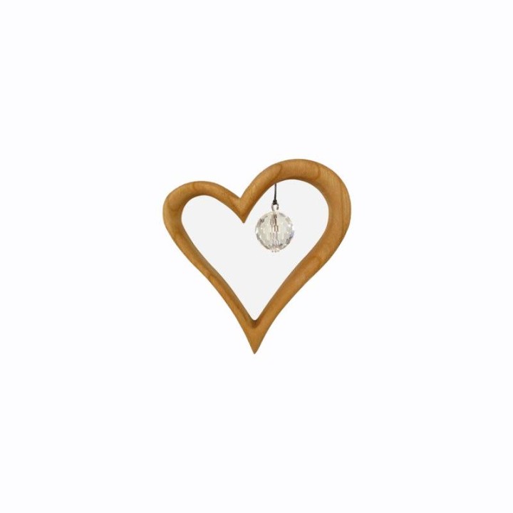 Móvil de madera Corazón grande