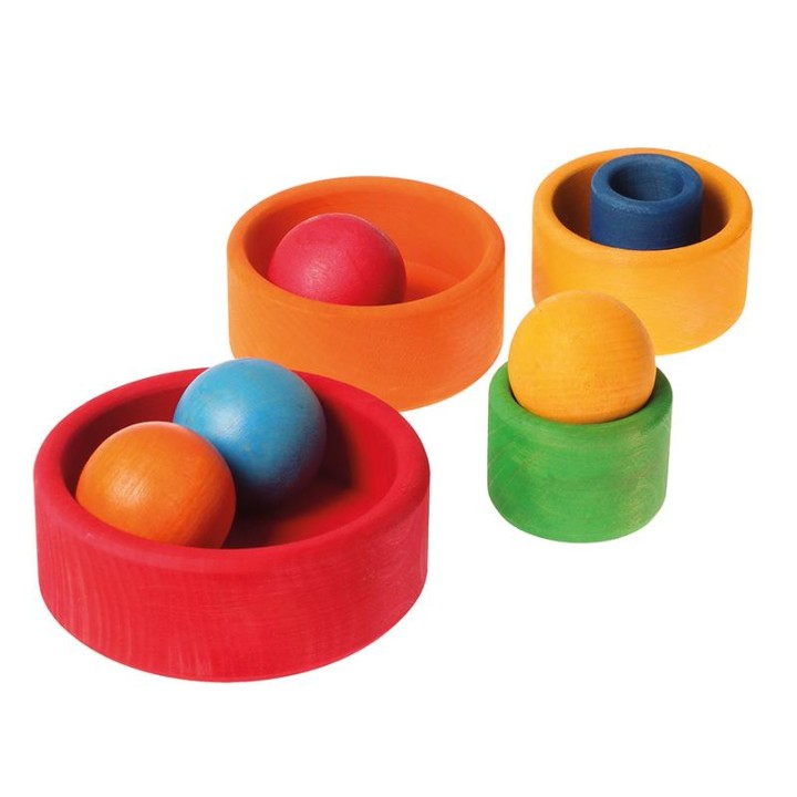 Conjunto de bols - rojo grimms
