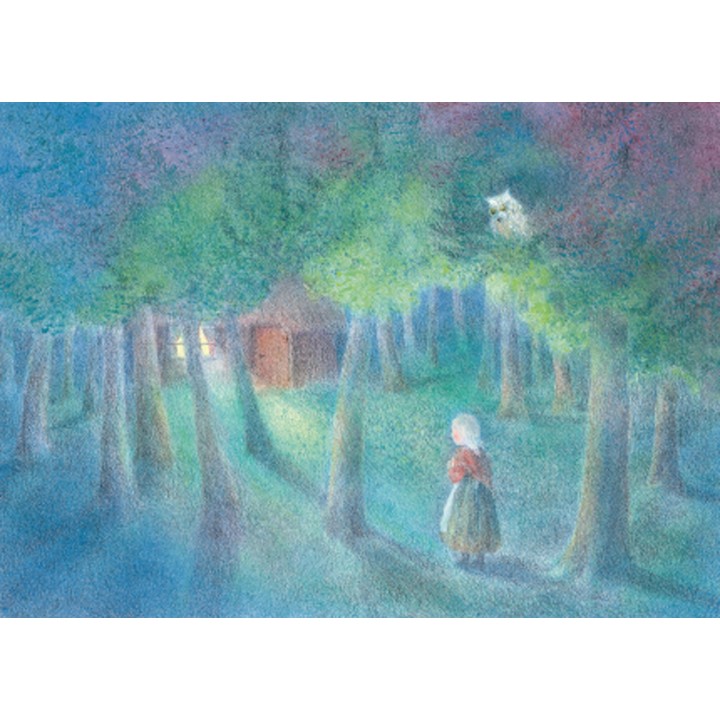 Postal - la casa del bosque