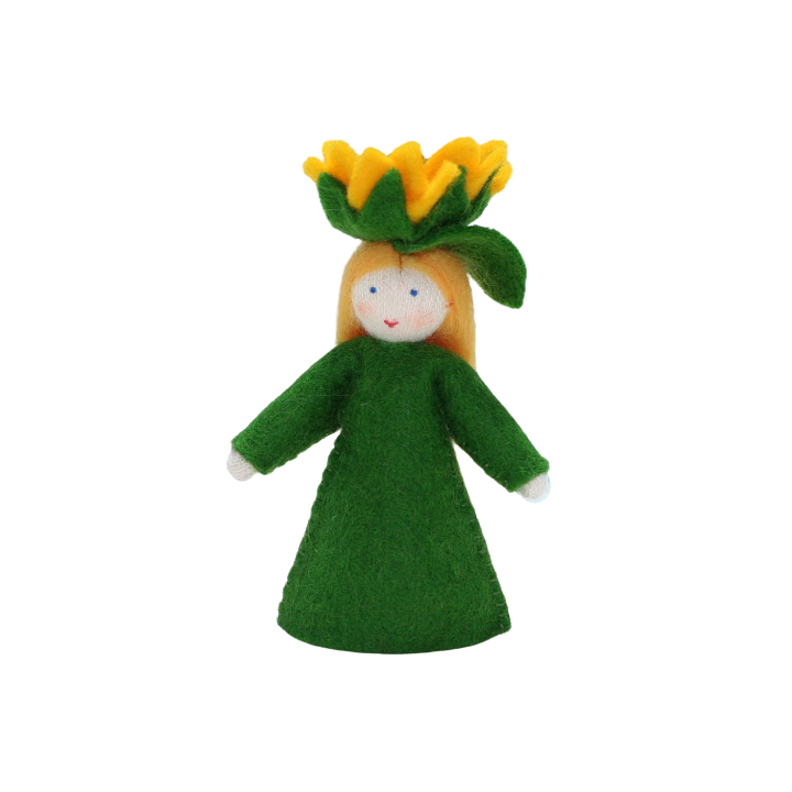 Muñeca flor girasol