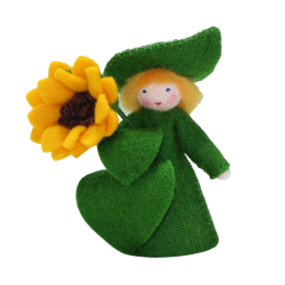 Muñeco flor girasol