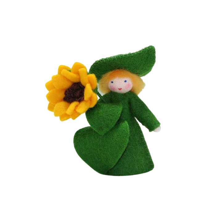 Muñeco flor girasol