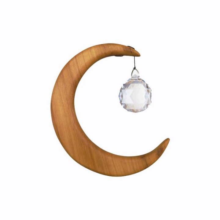 Móvil de madera Luna