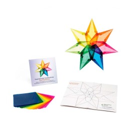 Kit de papel pergamino arcoiris