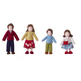 Muñeco waldorf padre moreno
