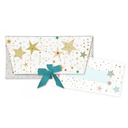 Sobre regalo con tarjeta Estrellas