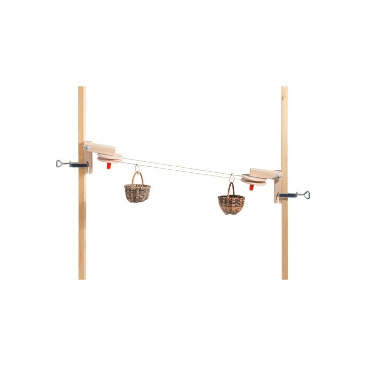 Teleférico de madera