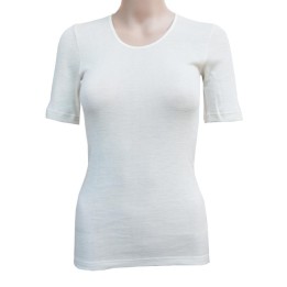 Camiseta de lana orgánica y seda