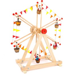 Noria de madera grande