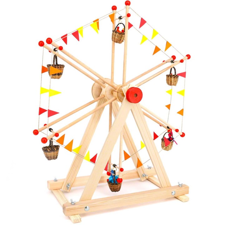 Noria de madera grande