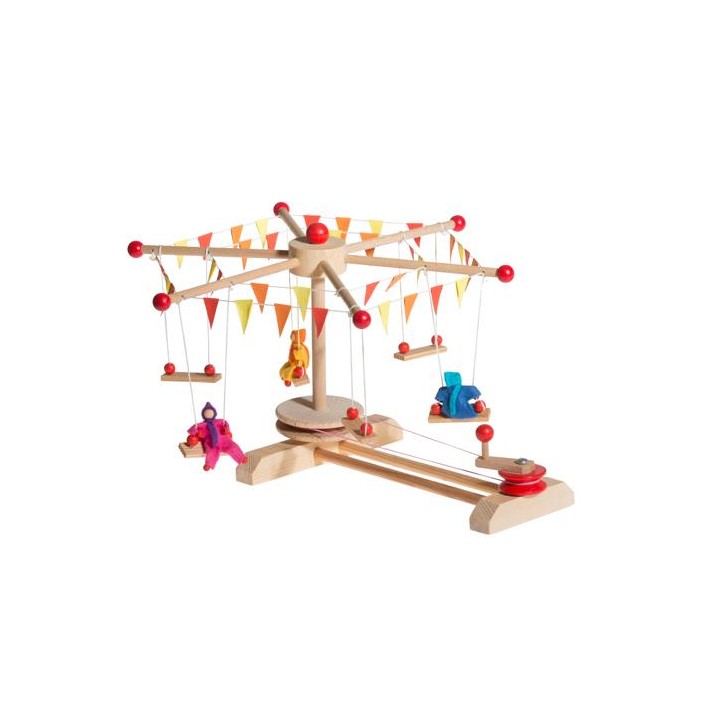 Carrusel de madera