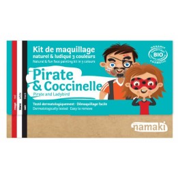Kit de maquillaje infantil Pirata y mariquita