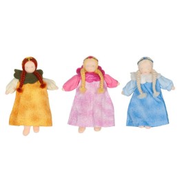 Muñeca waldorf hada rosa
