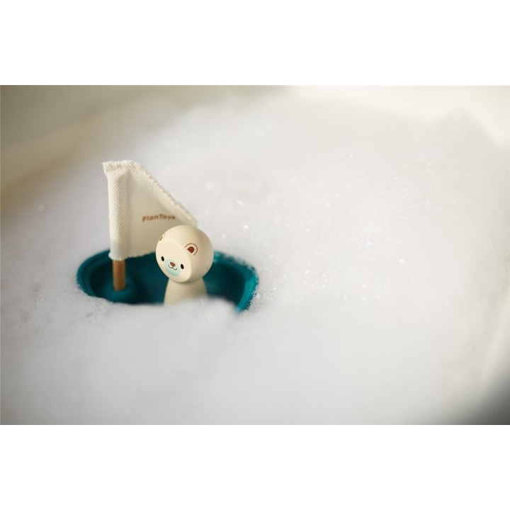 Barquito oso polar plantoys