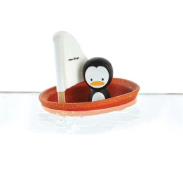 Barquito pingüino plantoys