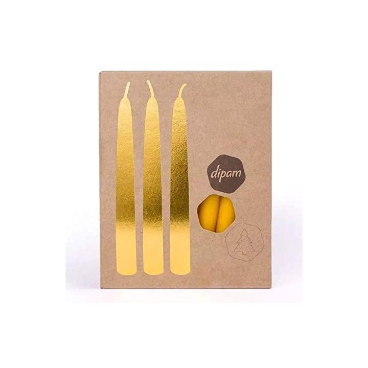 Velas de cera de abeja