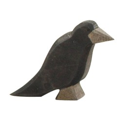 Cuervo pajaro de madera Ostheimer