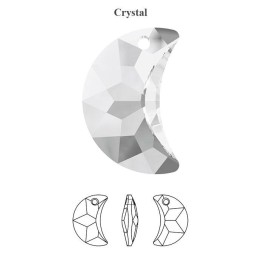 Luna de crista de Swarovski
