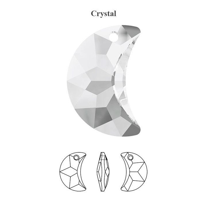 Luna de crista de Swarovski