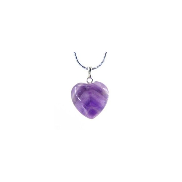 Colgante corazón Amatista