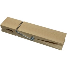 Pinza de madera grande