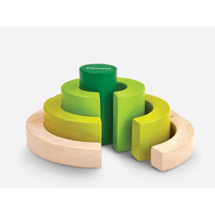 Bloques curvados PlanToys