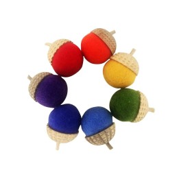 Bellotas de lana
