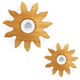 Móvil de madera Sol 