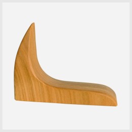 Porta postal apaisado de madera