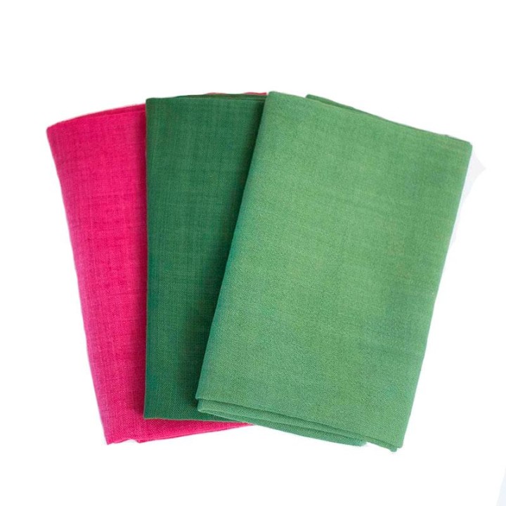 Telas de lana orgánica con tinte vegetal - verano