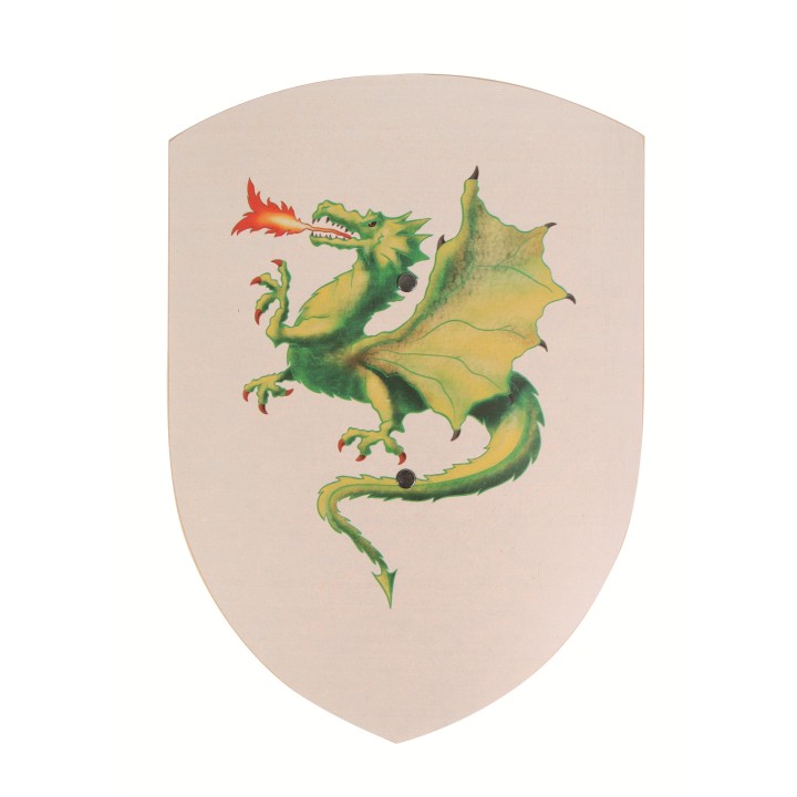 Escudo Dragón Llama