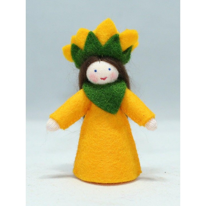 Muñeca flor girasol