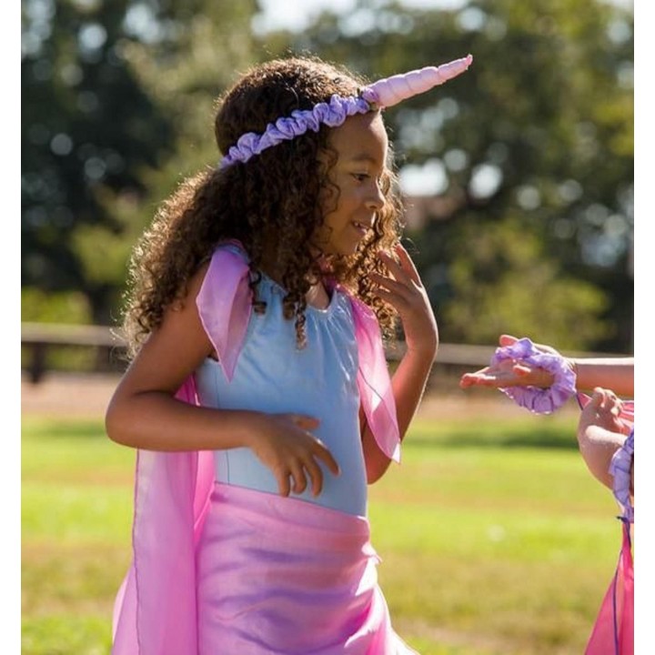 diadema de seda cuerno de unicornio
