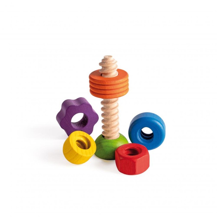 Juego tornillo arcoiris