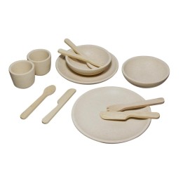Platos y cubiertos Plantoys