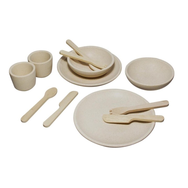 Platos y cubiertos Plantoys