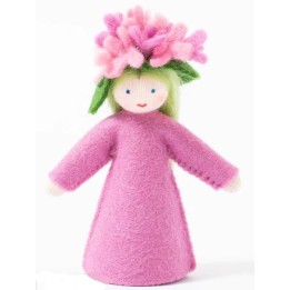 Niña flor Lila